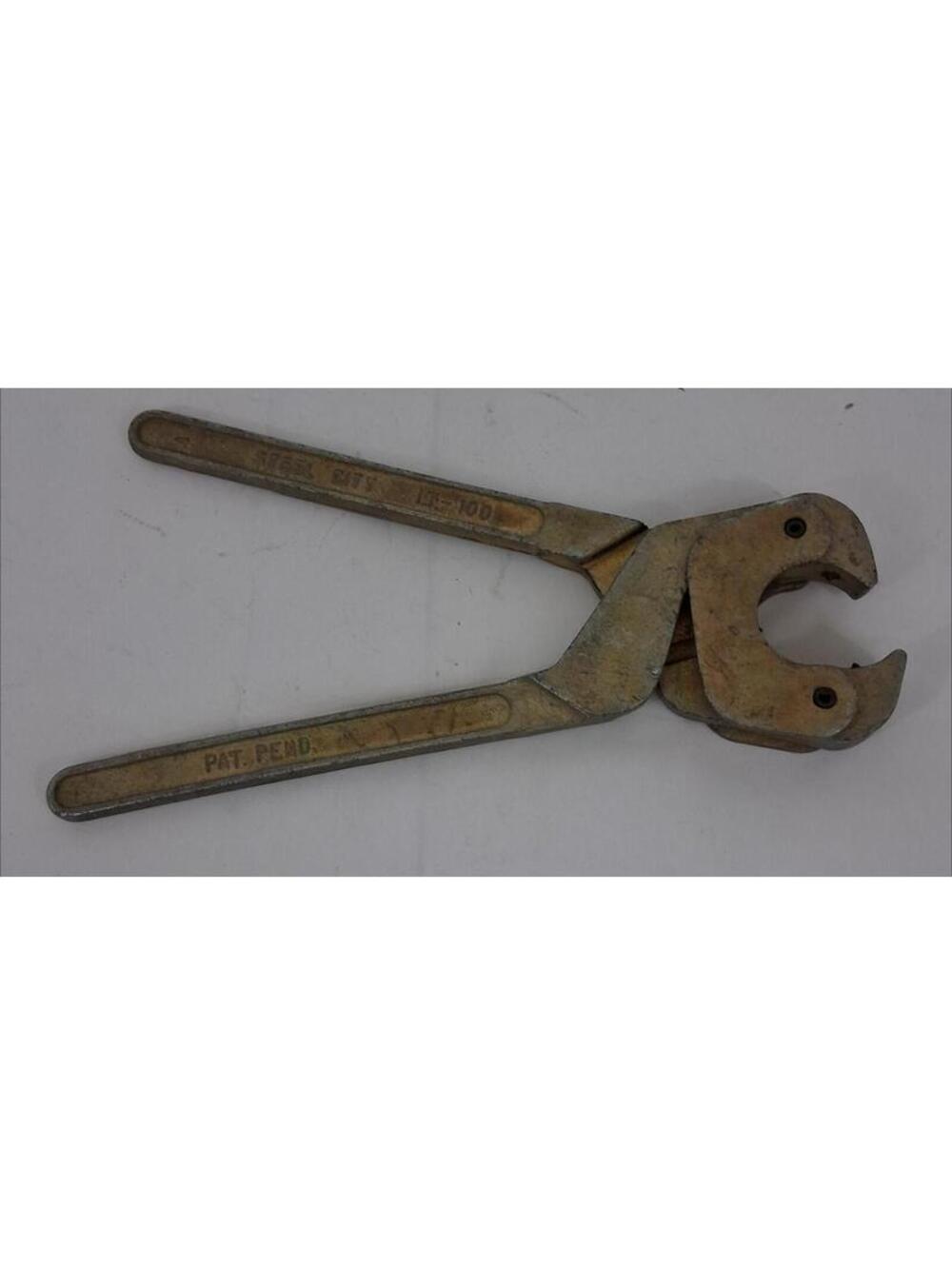 STEEL City I.T.-100 IT 2.0 Tool Metal Gripper 11" Long 3-Points Grip 3"x3"x.75"
